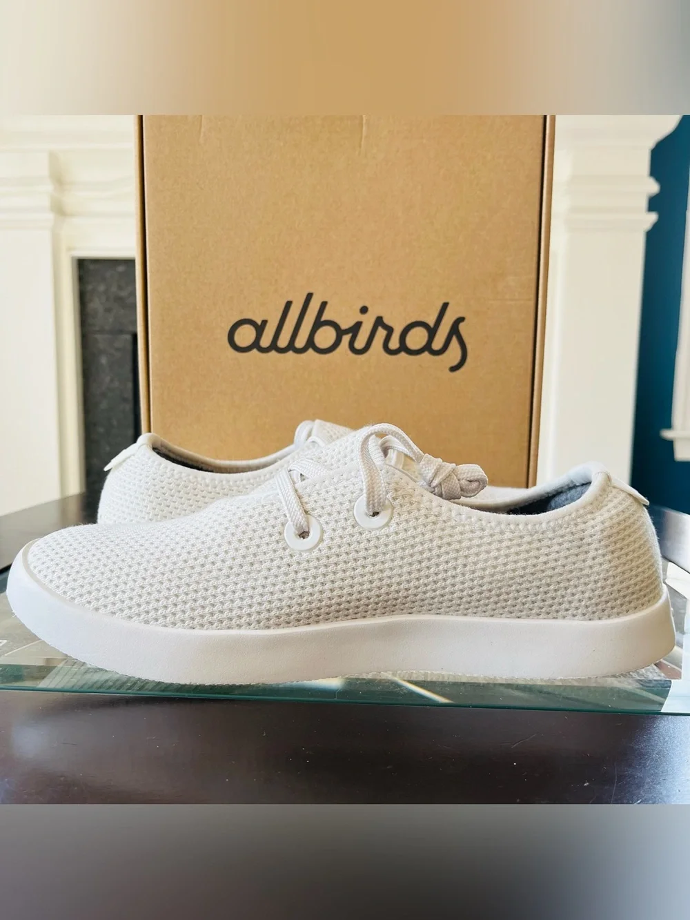 Allbirds Tree Skippers Lace-Up Sneakers Kaikoura White Men's 8 (women's 9.5)